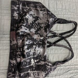 Lululemon energy bra foil